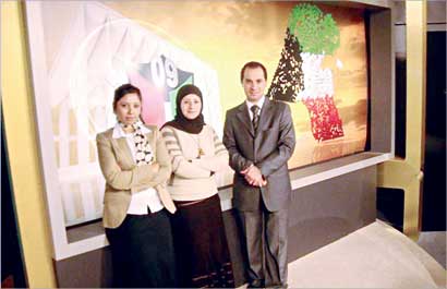 بلال شعيب ورباب بداح وشرويت حماد فريق اعداد «أمة 2009» 