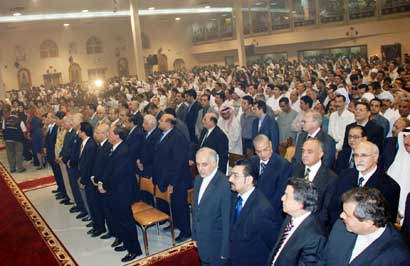 حشد من الحضور في الحفل (تصوير جلال معوض)