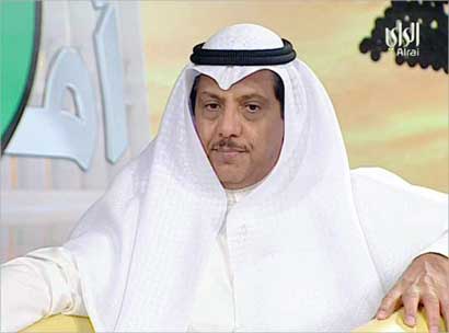 مبارك الخرينج خلال لقائه مع تلفزيون «الراي» 