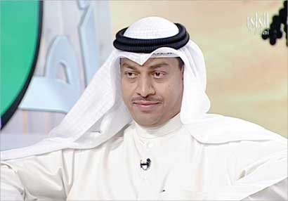 المطر متحدثا في استديو «الراي» 