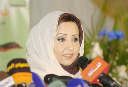 ذكرى الرشيدي متحدثة (تصوير زكريا عطية)