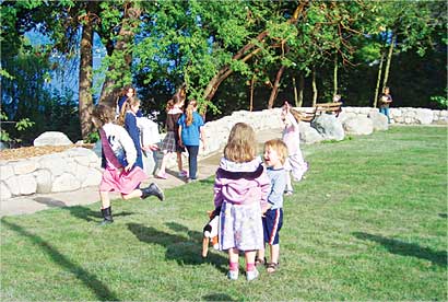 فوائد صحية جسدية ونفسية لذهاب الأطفال إلى الحدائق  