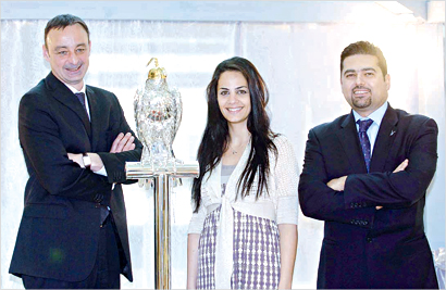 أسرة شركة حبشي وشلهوب مع مارك وصقره