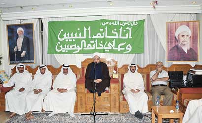  الشريفي محاضراً