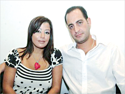 حسنا مع طليقها اللبناني