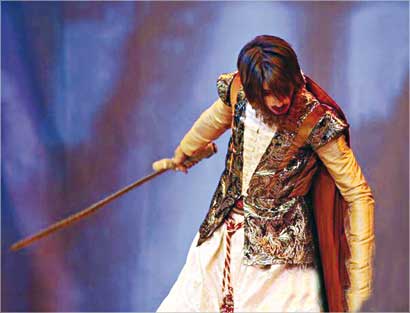 مشهد من «هنري السادس» (تصوير أحمد عماد)