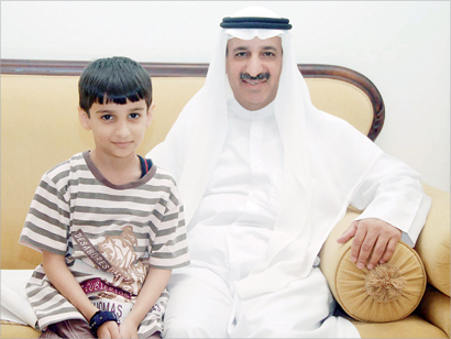 سليمان خالد المسباح وابن أخيه باسل