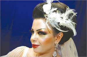 تسريحة ماكياج عروس 