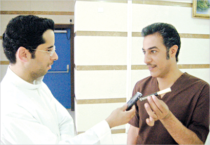 مع الزميل صالح الدويخ