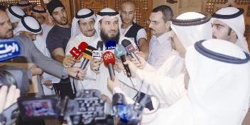 علام الكندري متحدثا في مجلس الأمة أمس