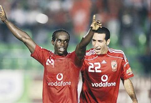 الليبيري فرانسيس مع محمد ابوتريكة