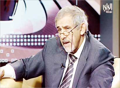 الساير خلال حديثة الى تلفزيون «الراي»