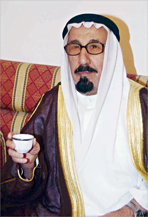 رفاع الجرمان يروي ذكرياته (تصوير مرهف حورية)