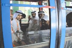 رحلة للوفد الإعلامي في «التيليفريك»