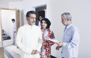 مشهد من «رسائل من صدف»