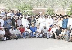 جموع من المهتدين مع مسؤولي الفرع