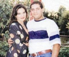 سوزان تميم وزوجها الأول علي مزنر