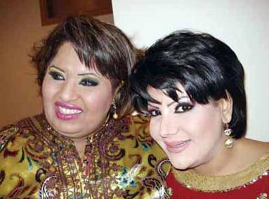 إلهام الفضالة مع هيا الشعيبي... «موزة ولوزة»