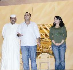 عبدالعزيز جاسم وحسن البلام وريم عبدالرحمن