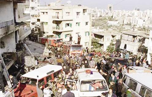 موقع اغتيال حبيقة