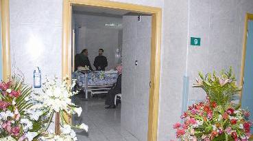 غرفة (9) التي يرقد فيها السلمان			(تصوير علي السالم)