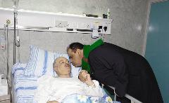 الفنان داود حسين يتحمد بسلامة السلمان