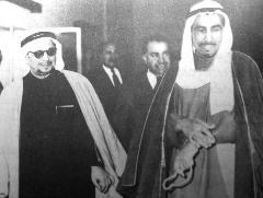 مع وزير الاوقاف السابق يوسف الحجي