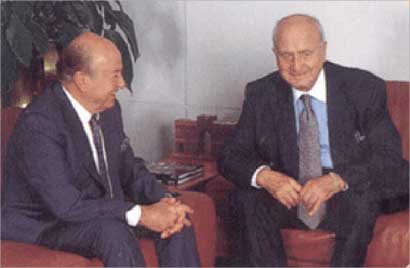 ... مع رفيق دربه سعيد خوري