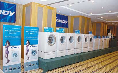 مجموعة من غسالات «كاندي»