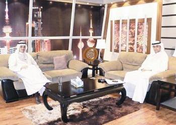 الفضلي مستضيفا النائب السابق أحمد المليفي