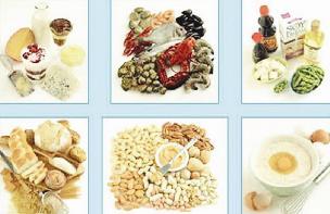 بعض انواع الأطعمة تسبب الحساسية عند الأطفال