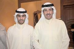 مرزوق ناصر الخرافي وشقيقه المهندس بدر