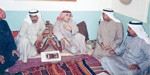 في ديوانية مدرسة «أبوهريرة» عام 1988