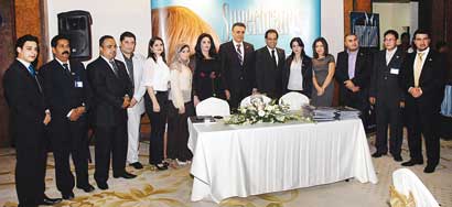 صورة جماعية لمديري «الجوثن»