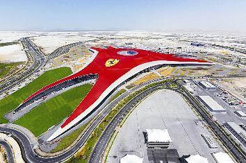 منظر عام لـ «مدينة عالم فيراري»