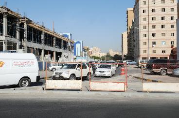 الحواجز منعت انسيابية المرور