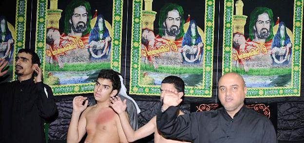 جانب من اللطميات    	(تصوير موسى عياش)