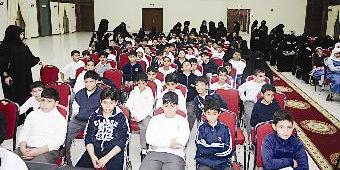 حشد من الحضور 	(تصوير زكريا عطية)