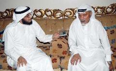 مع الزميل سعود الديحاني