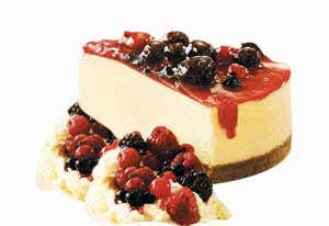 تشيز كيك سعرات حرارية 259 