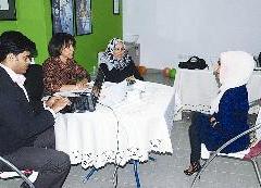 الدلالي تختبر إحدى المتقدمات للانضمام لبيت «لوياك» 