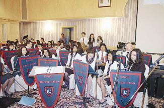 احدى فقرات الحفل	(تصوير مرهف حورية)