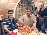 الزميل حسين الحربي وخالد الخوالدة