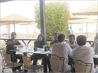 حفل غداء «سياحي» للوفد الصحافي