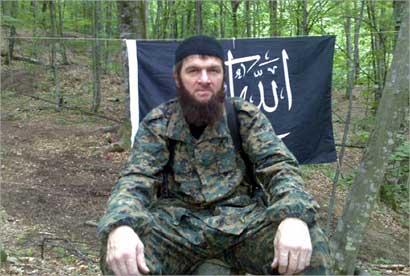 زعيم «إمارة القوقاز» دوكو عمروف (ا ف ب) 