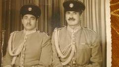 مع صديقه محسن الشعلاني