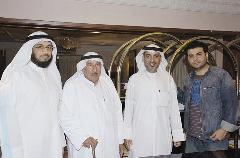مع المخرج محسن رحيمي ومعد الصفحة والمسباح