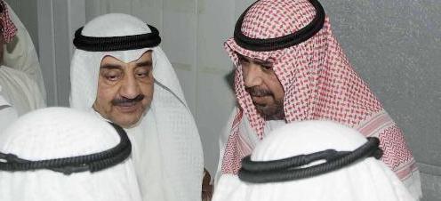 الخرافي يعزي أحمد الفهد