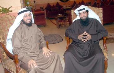 مع الزميل سعود الديحاني