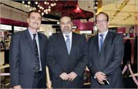 طلال بيضون وانطوان جوجو وروي بستاني 